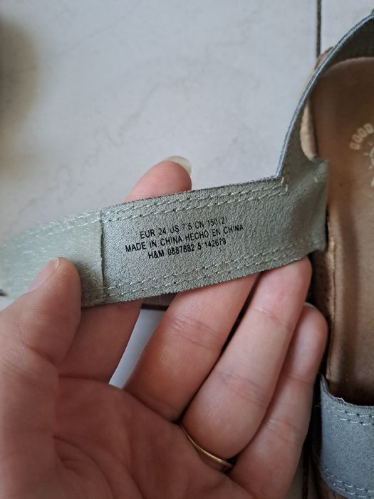 Сандали за момче Clarks HM - двата чифта 20 лв