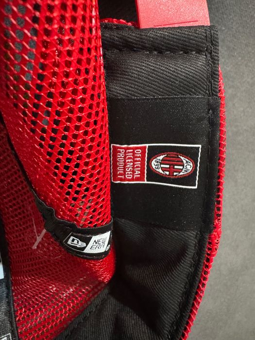 Sapca New Era Trucker AC Milan Rosu