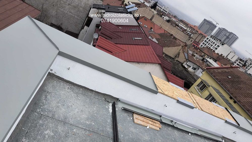 Tinichigerie, capac pentru atice, glafuri exterioare, acsesorii tabla.