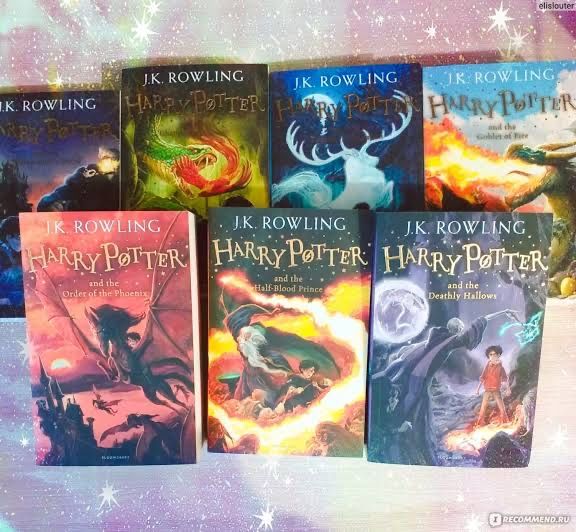 Книги гарри поттера 8шт набор срочно