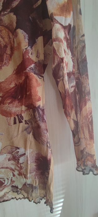 Блуза с цветя 18 размер