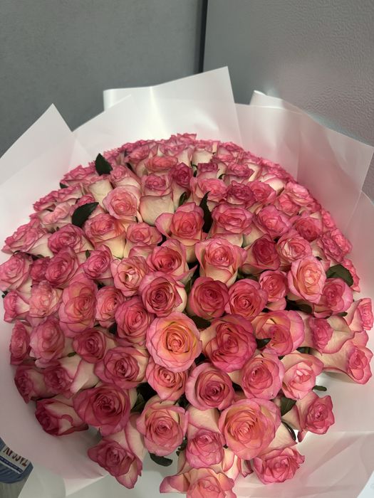 101 роза розовое за 20000