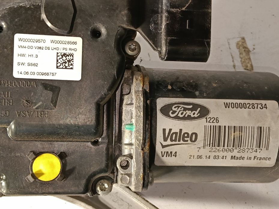 Моторчета чистачки Ford Transit Custom 2014г. Valeo