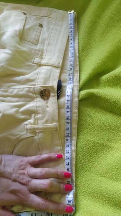 Нови дамски жълти дънки Есмара/Esmara 40н-р