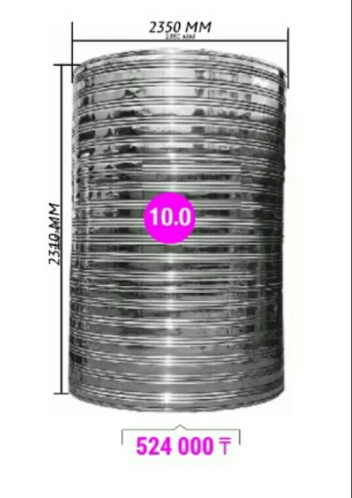 Емкость для воды 500 литров