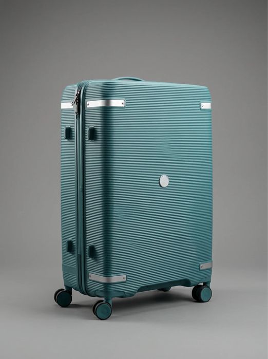 Новый чемодан бирюзовый/морская волна
