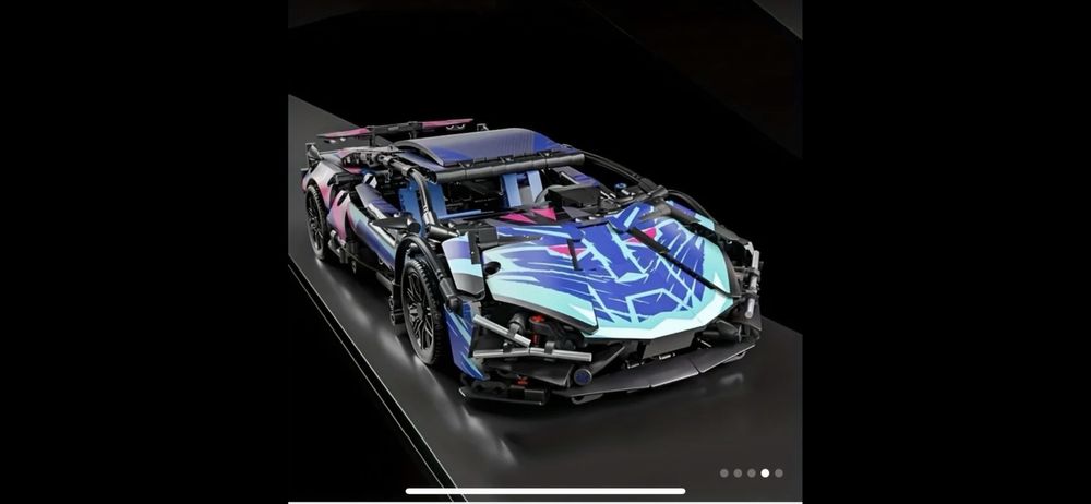 Kонструктор спортна кола тип LEGO Technic -