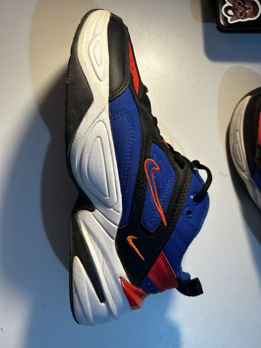 Кроссовки nike m2k tekno black blue