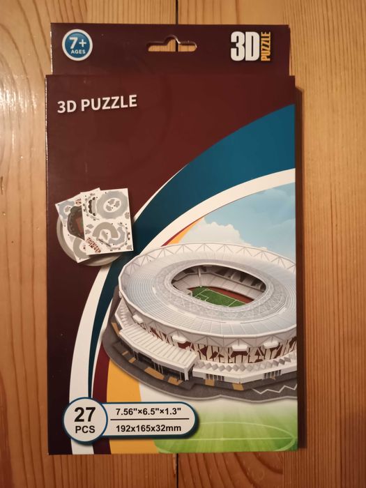 3D пъзел направи си стадион