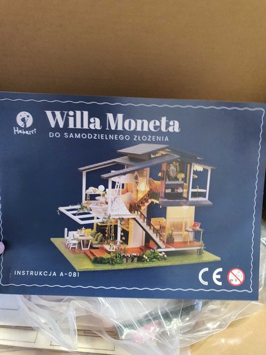 Макет къща за сглобяване Вила Монета, нов