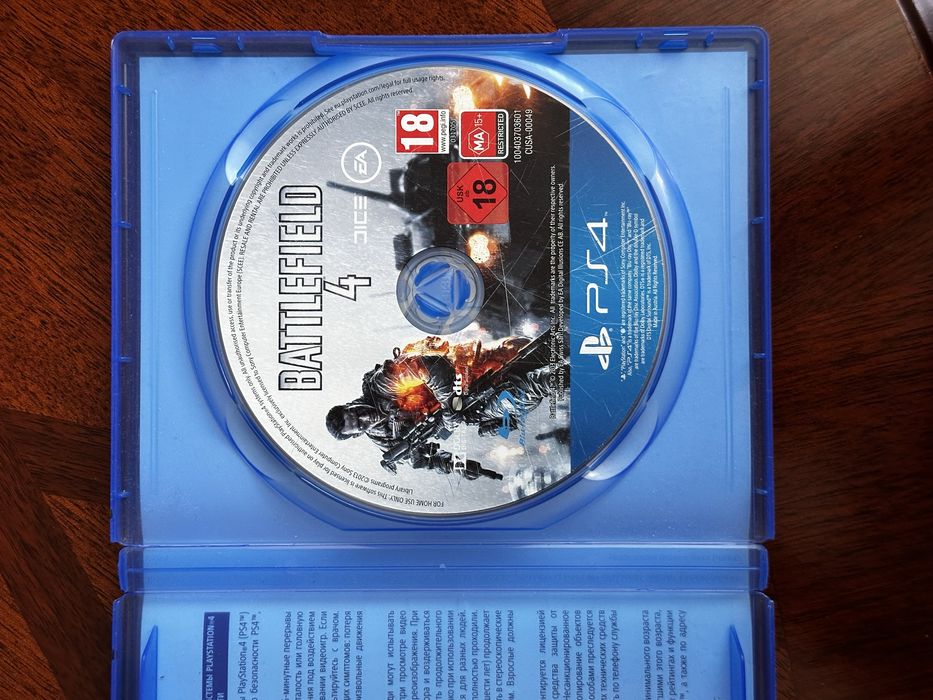 Диск BattleField 4 для консоли PS4/PS5
