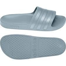Нови Чехли Adidas ADILETTE AQUA джапанки 42/43 сини /зелени/ сиви