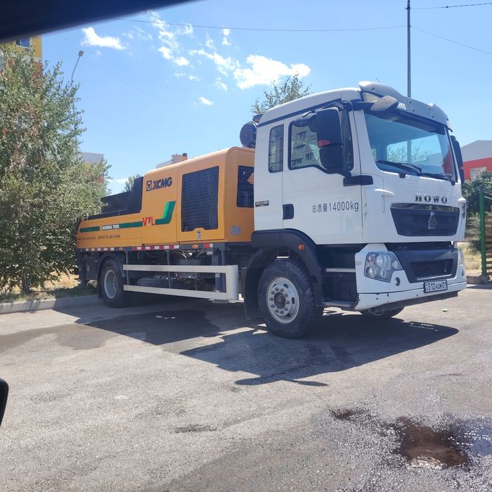 Услуги автобетононасоса