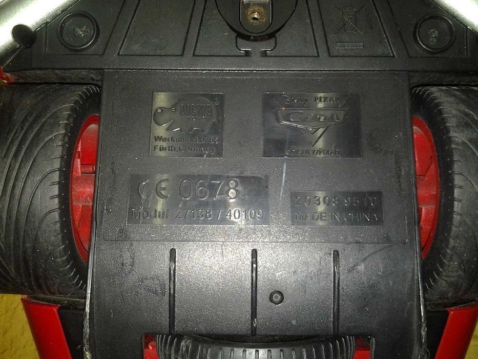 **Disney Cars Lightning Mcqueen 35 cm | masinuta copii - telecomanda