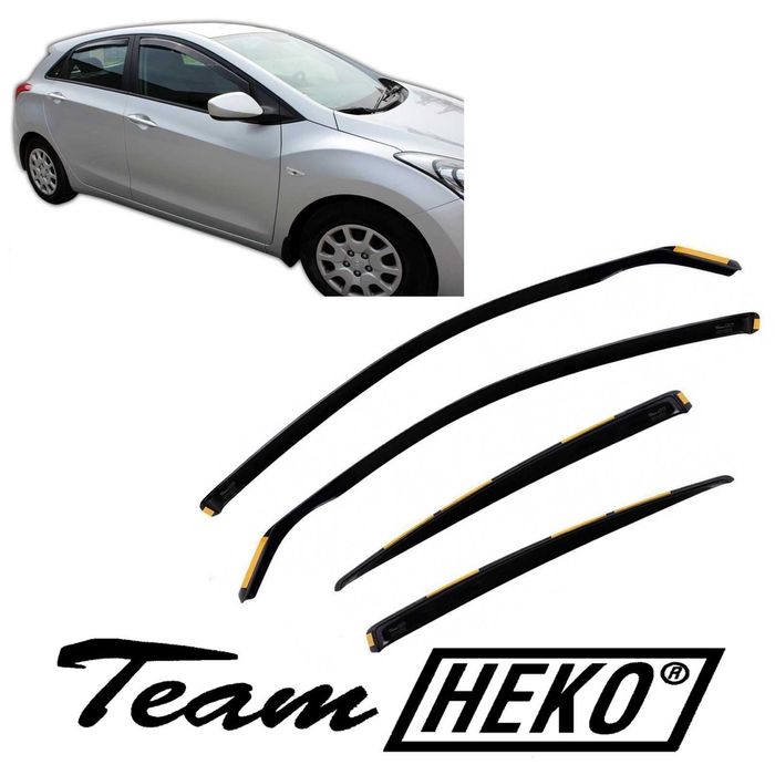 К-т Ветробрани Heko предни и задни за Хюндай HYUNDAI I30 I40 SW