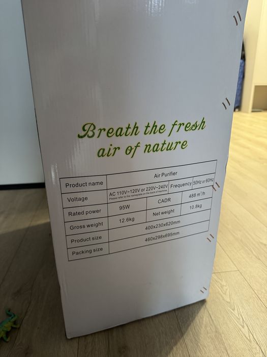 Очиститель воздуха и озонирование