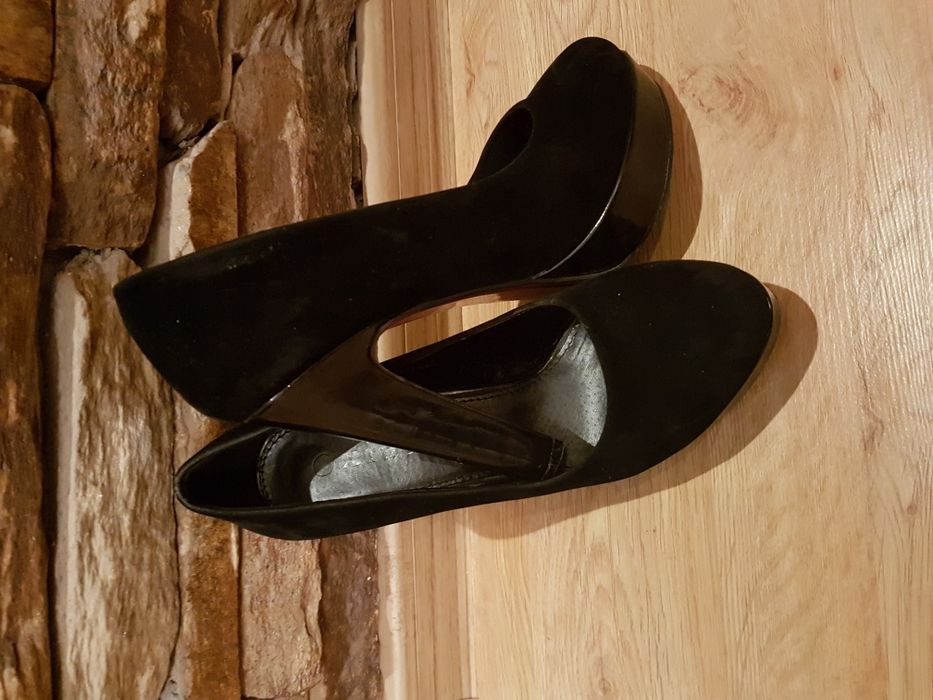 Дамски обувки с ток 38 н