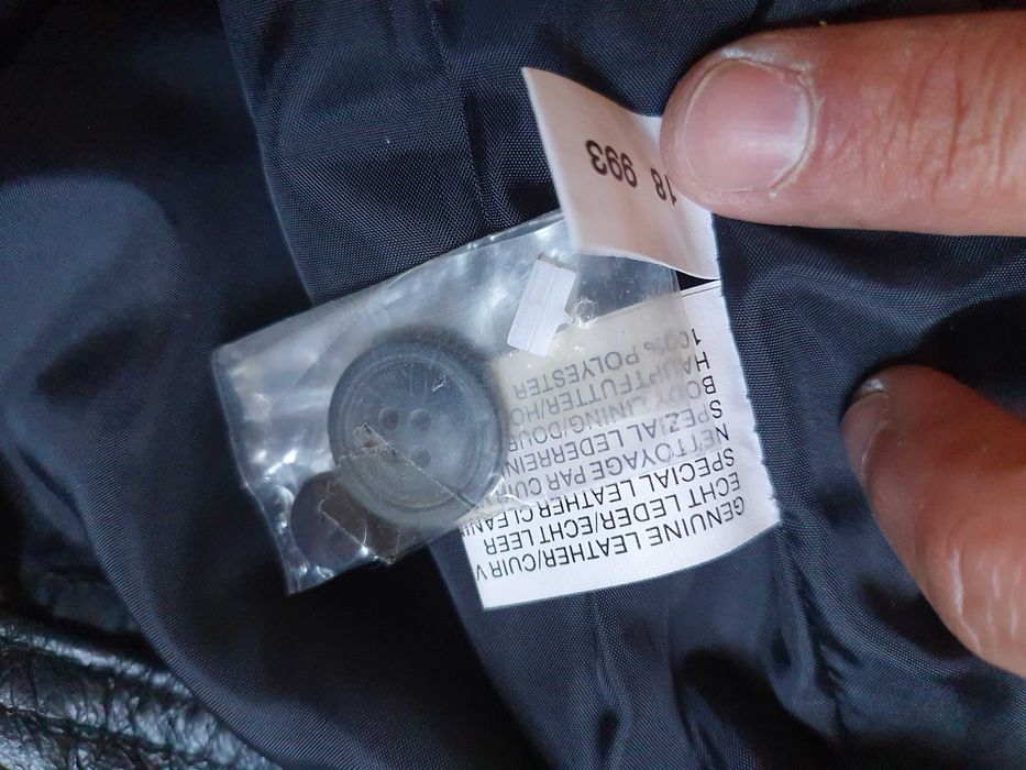 Pantaloni de piele - Marimea D/NL 36 (Talie 67 cm)