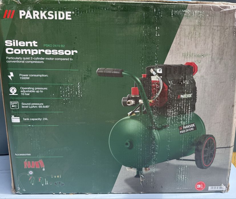Compresor 24l Parkside