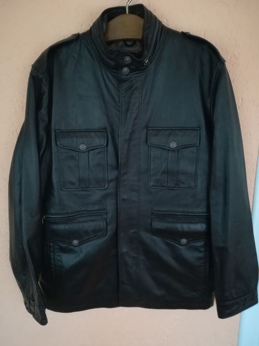 Geaca piele bărbați Ink L