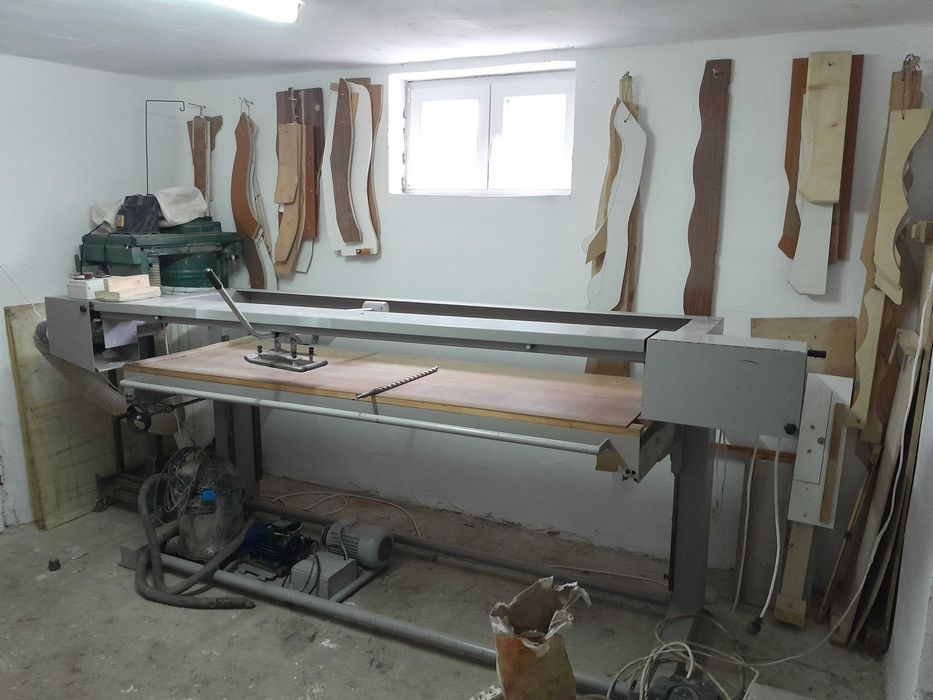 Vand slefuitor cu banda/șlaif tâmplărie 6m hammer