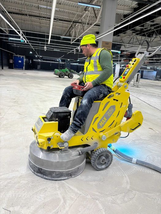 Șlefuire beton, reparații pardoseli, sisteme rasini epoxidice