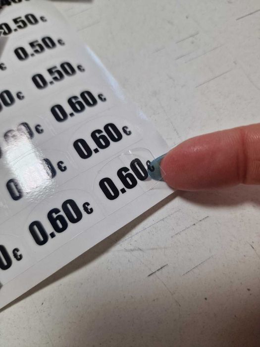 Етикети за Вендинг Автомати - Зануси Астро, Зенит, Спацио, Венеция