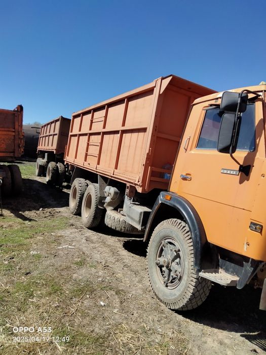 Камаз с прицепом