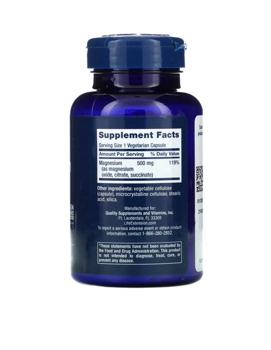 Magnesium caps 500 mg Магний 500 мг