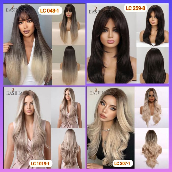 Стильные парики, хвосты в широком ассортименте