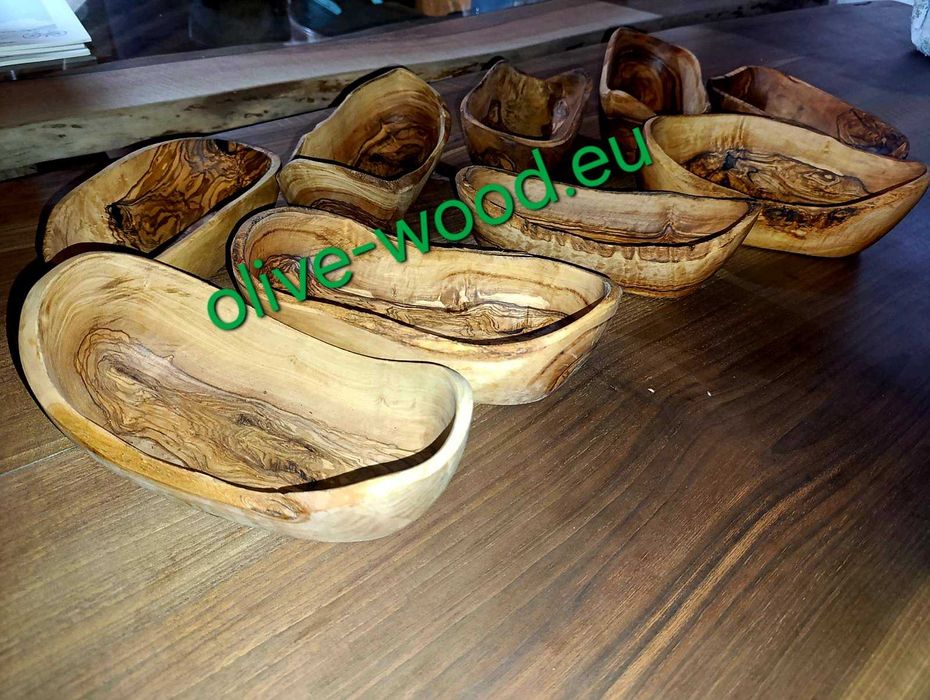 Посуда и всичко от маслиново дърво, струговани дървени изделия