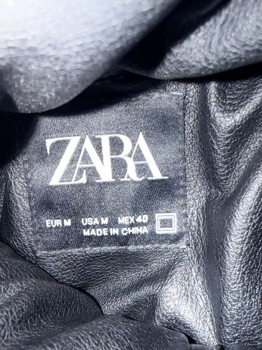 Кожено Зимно Яке Zara