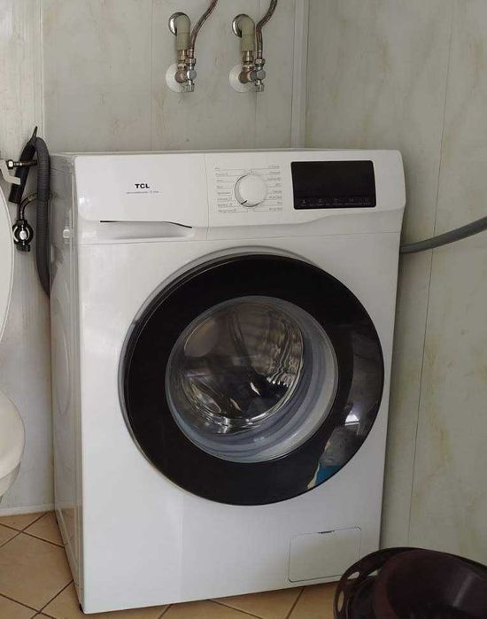 Пералня TCL FF0612WB1, 6 кг, 1200 об/м, Клас B, Инверторен мотор, Бяла