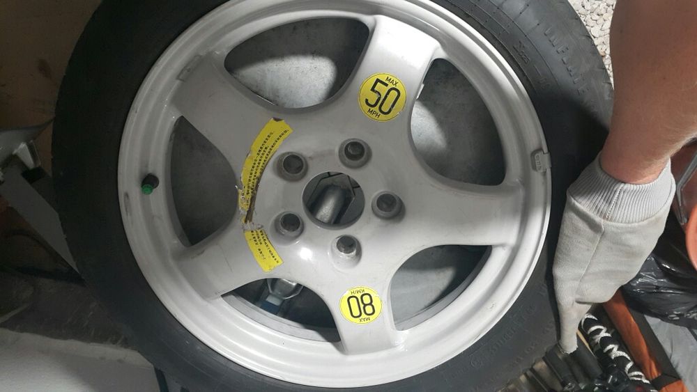 Резервна гума патерица за БМВ Х6, Х5 и др. 18, 19 и 20 цола