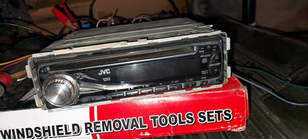 Авто магнитола JVS дисковый CD FM