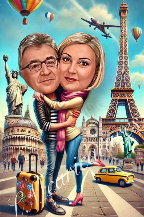 Дигитални карикатури по ваш дизайн