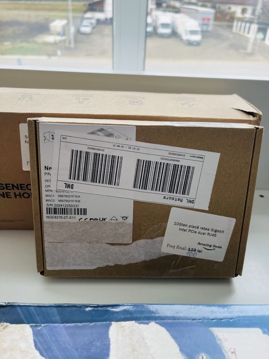 Placa de Retea 10Gtek , Intel PCIe Dual RJ45