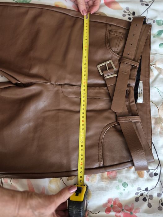 Pantaloni dama,  imitație piele