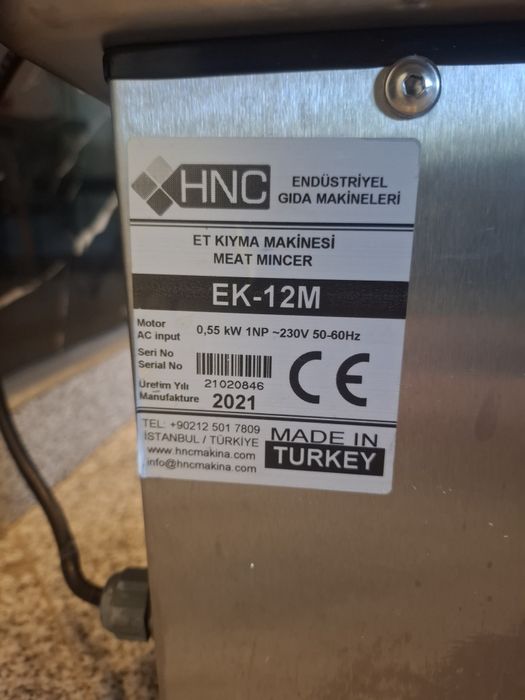 Vând mașină tocat carne HNC  EK-12M