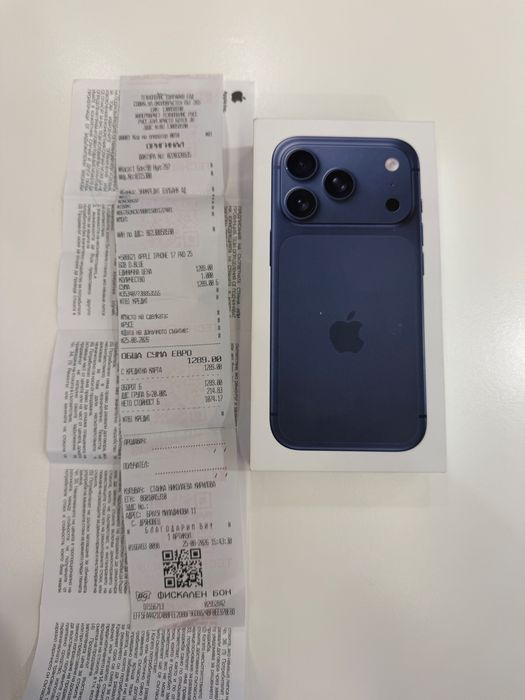 iPhone 17 pro 256 gb 2бр/ ЗАПЕЧАТАН 2 години гаранция!