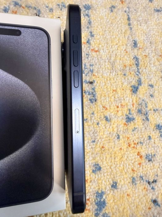 Продавам APPLE IPHONE 15 PRO 256GB BLUE TITANIUM, 48mp+12mp+12mp