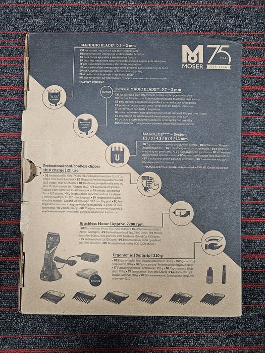 Masina tuns profesionala Moser Kuno NOUA Sigilata Factura si Garantie