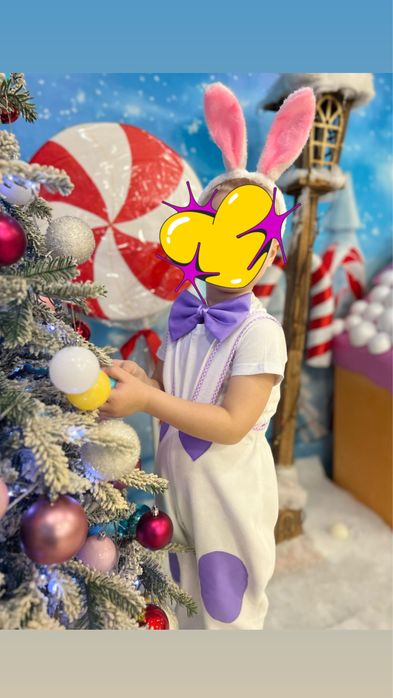 Костюм зайчика.