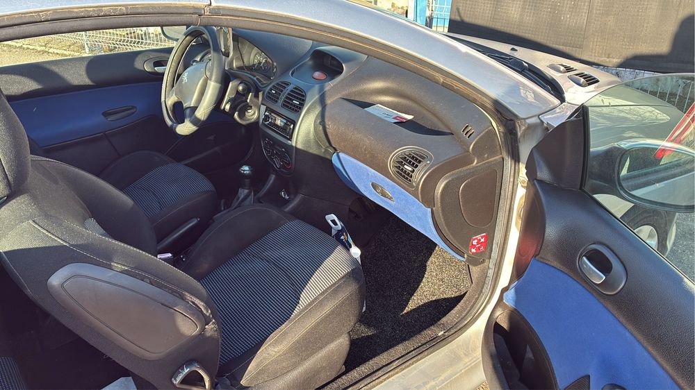Pegeout 206 cc cabrio 1.6 benzina