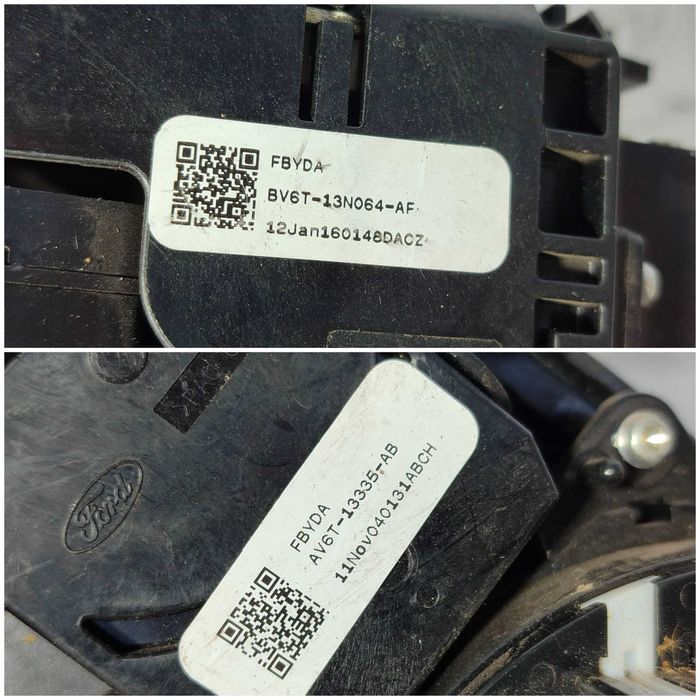 Ansamblu manete comenzi volan + spiră Ford Focus AV6T13335AB 2012 / [2010-2017] / (5B3)