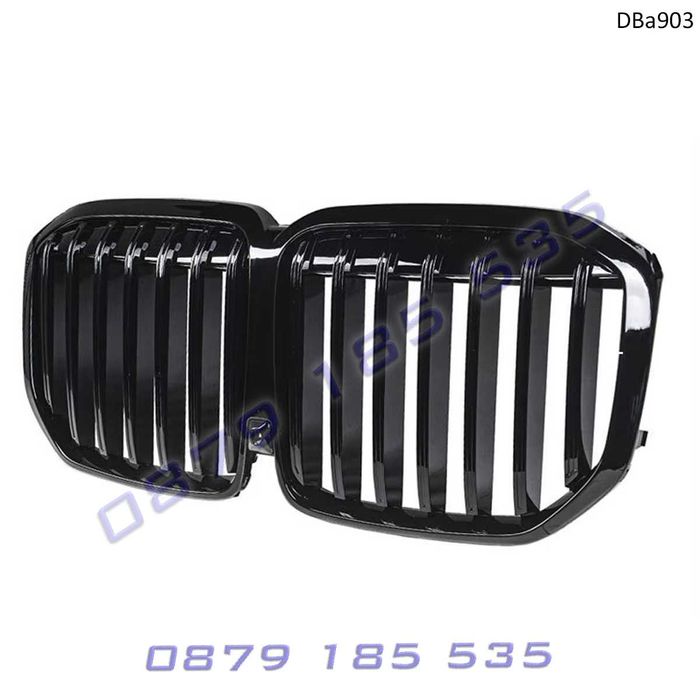 Черни тунинг бъбреци единични BMW X7 G07 предни решетки бмв х7 г07