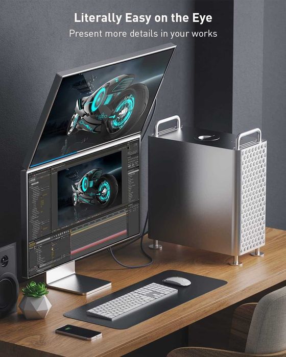 Cablu 2 metri Maxonar 8K-60Hz DisplayPort 1.4 la HDMI 2.1,audio video