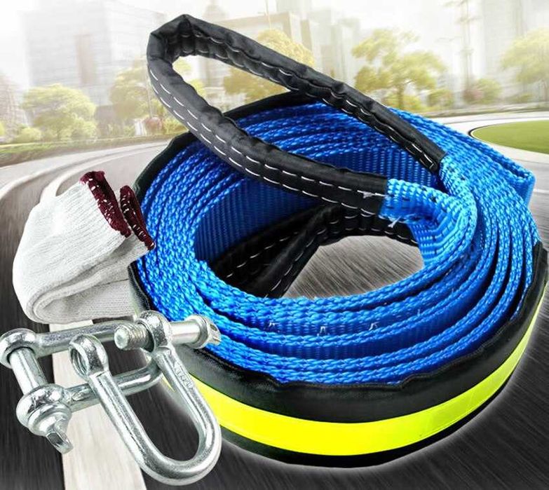 OffRoad Сапан / Въже за теглене 5 Тона 4 Метра Колан За Теглене