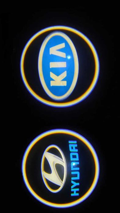 Led лого проектор за вратите на автомобила Светеща емблема