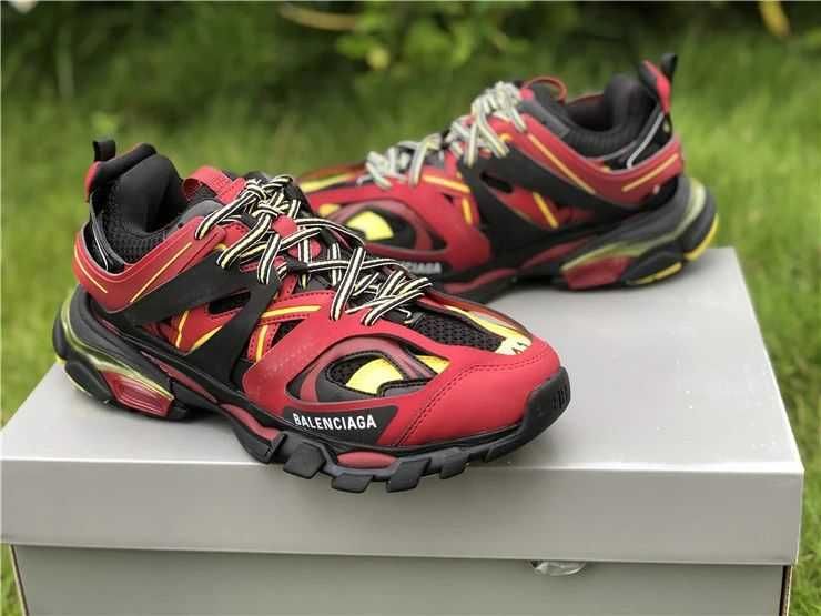 Balenciaga Track Sneaker "Black/Red/Yellow"
